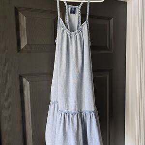 GAP Kids Blue Denim Dress